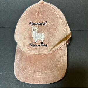 David And Young Adventure? Alpaca Bag Strap Back Hat Cap